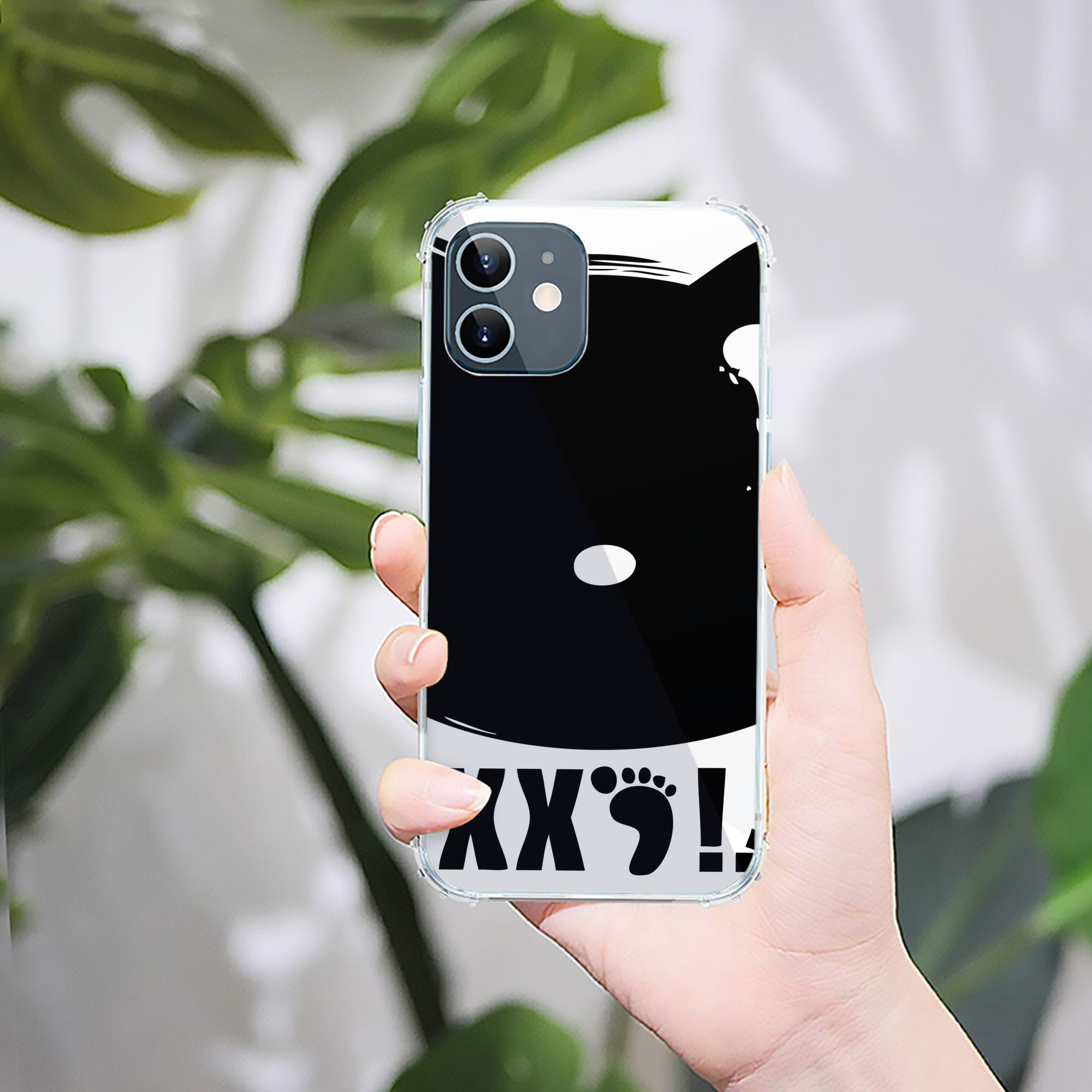 （画像用） Hello Kitty ハローキティ 【iPhone 12シリーズ対応】透明スマホケース（クリアソフトケース）